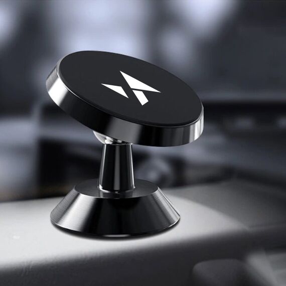 Wozinsky Magnetic Car Mount for Dashboard 360 Self-Adhesive Black (WMH-05) | Techbox