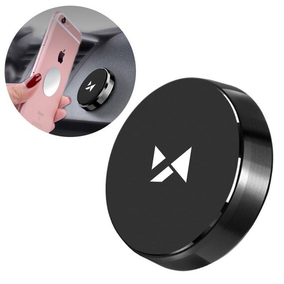 Wozinsky Self-Adhesive Magnetic Car Dashboard Mount Black (WMH-02) | Techbox