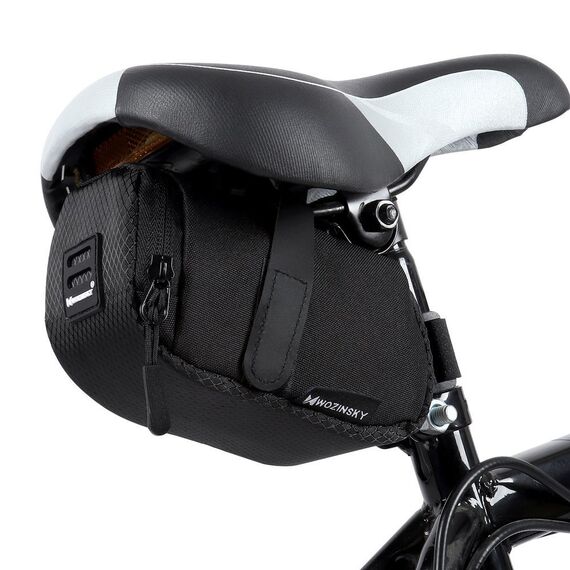 Wozinsky bicycle bag under the saddle 0.6 L black (WBB8BK black) - Smartphone Holders - Smartphones - Techbox