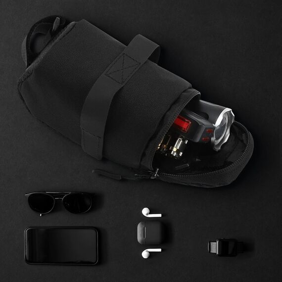 Wozinsky bicycle bag under the saddle 0.6 L black (WBB8BK black) - Smartphone Holders - Smartphones - Techbox
