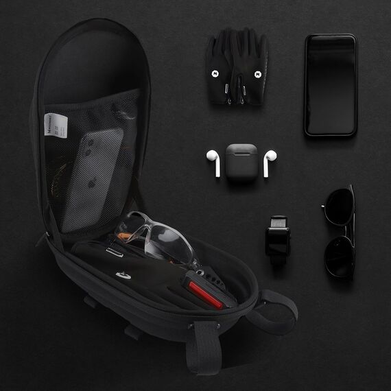 Wozinsky Waterproof Scooter Handlebar Bag 4L Black (WSB1BK) | Techbox
