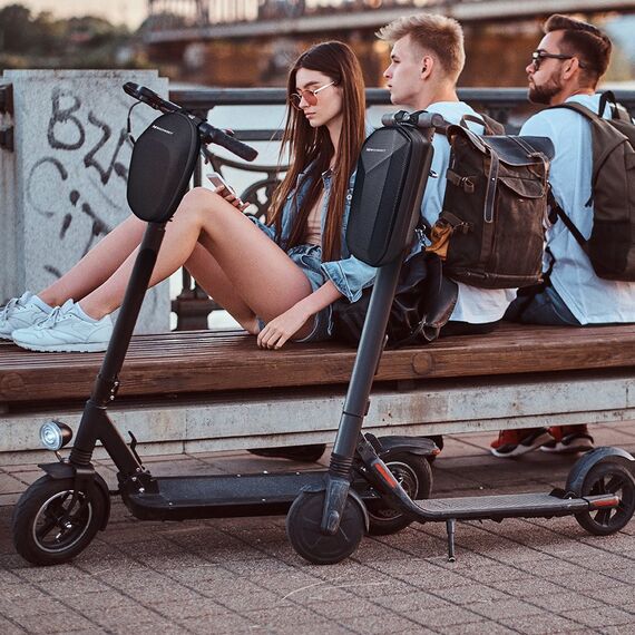 Wozinsky Waterproof Scooter Handlebar Bag 4L Black (WSB1BK) | Techbox