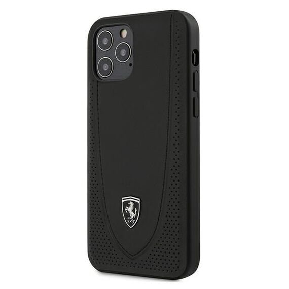 Ferrari FEOGOHCP12MBK iPhone 12/12 Pro 6,1" czarny/black hardcase Off Track Perforated - Apple Cases - Cases - Techbox