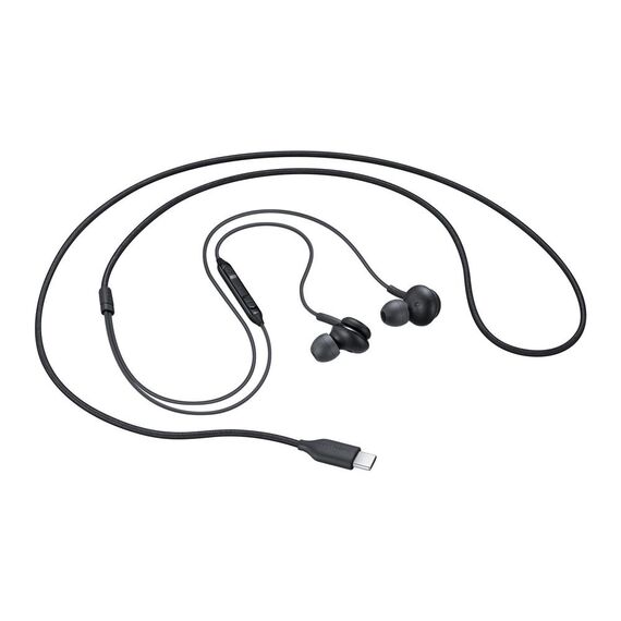 Samsung AKG EO-IC100BBEGEU wired in-ear USB-C headphones - black - Headsets - Speakers & Headphones - Techbox