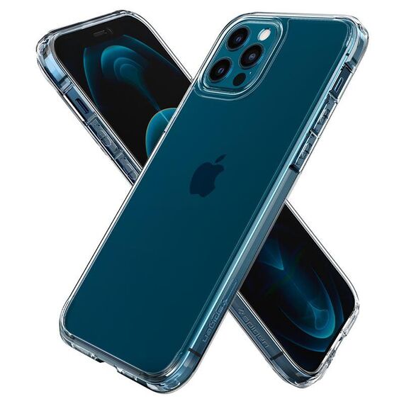 SPIGEN ULTRA HYBRID IPHONE 12/12 PRO CRYSTAL CLEAR - Apple Cases - Cases - Techbox