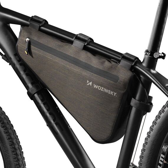 Wozinsky frame bike bag 5L gray (WBB15BK) - Smartphone Holders - Smartphones - Techbox