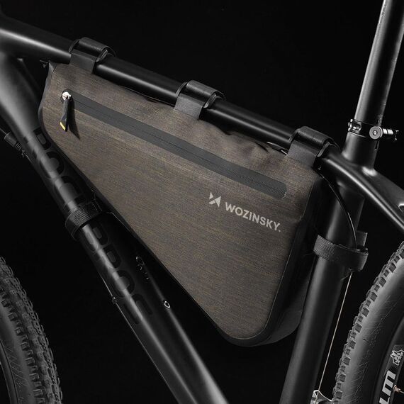 Wozinsky frame bike bag 5L gray (WBB15BK) - Smartphone Holders - Smartphones - Techbox