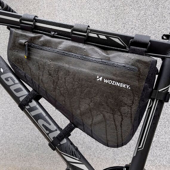 Wozinsky frame bike bag 5L gray (WBB15BK) - Smartphone Holders - Smartphones - Techbox