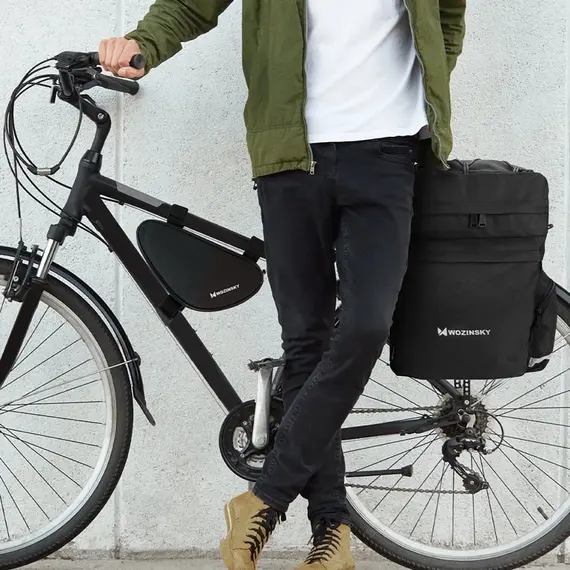 Wozinsky bike bag for 1.5l bike frame black (WBB11BK) - Smartphone Holders - Smartphones - Techbox