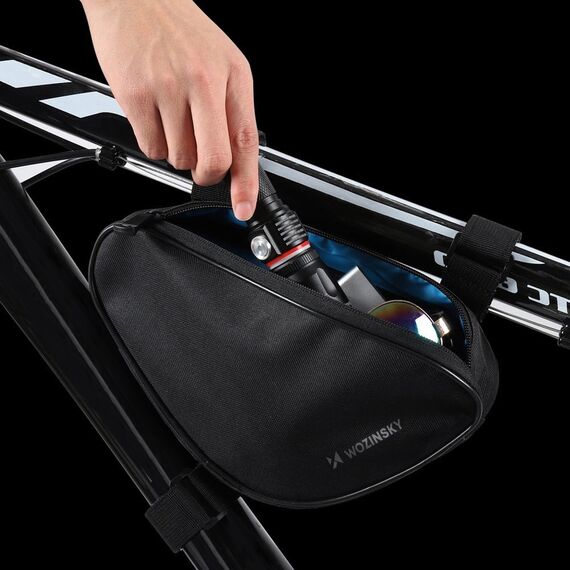 Wozinsky bike bag for 1.5l bike frame black (WBB11BK) - Smartphone Holders - Smartphones - Techbox