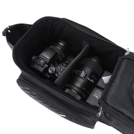 Wozinsky bike carrier bag with 9l shoulder strap (rain cover included) black (WBB22BK) - Smartphone Holders - Smartphones - Techbox
