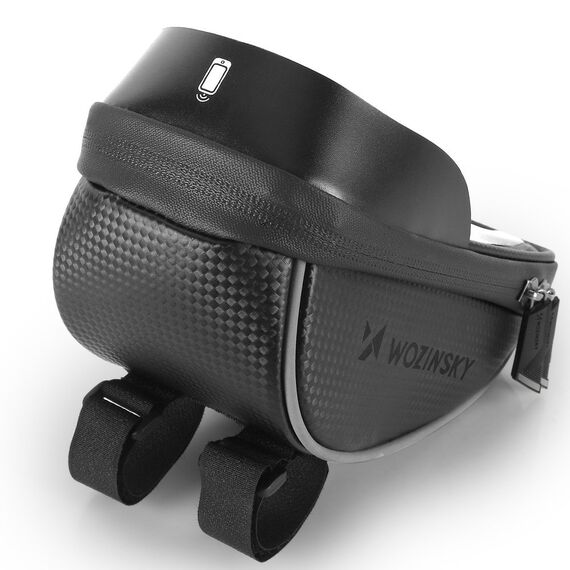 Wozinsky bike handlebar bag with phone case 1l black (WBB16BK) - Smartphone Holders - Smartphones - Techbox