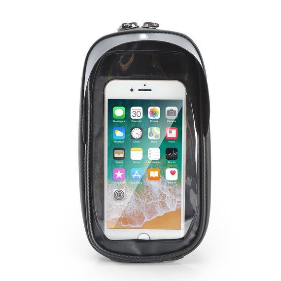 Wozinsky bike handlebar bag with phone case 1l black (WBB16BK) - Smartphone Holders - Smartphones - Techbox
