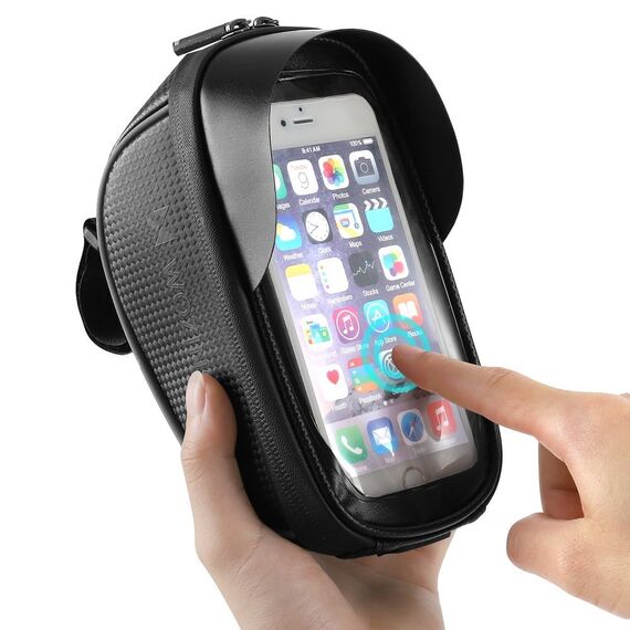 Wozinsky bike handlebar bag with phone case 1l black (WBB16BK) - Smartphone Holders - Smartphones - Techbox