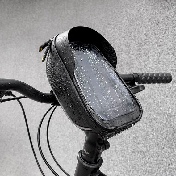 Wozinsky bike handlebar bag with phone case 1l black (WBB16BK) - Smartphone Holders - Smartphones - Techbox