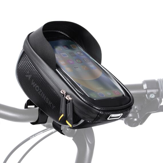 Wozinsky bike handlebar bag with phone case 1l black (WBB16BK) - Smartphone Holders - Smartphones - Techbox