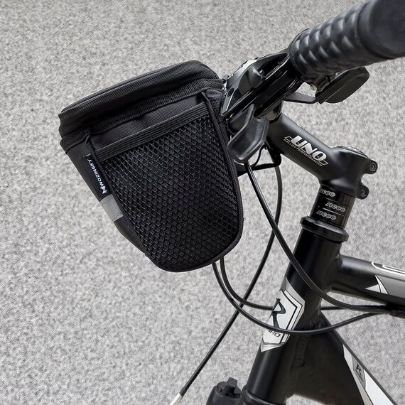 Wozinsky bike handlebar bag with phone case 2l black (WBB12BK) - Smartphone Holders - Smartphones - Techbox