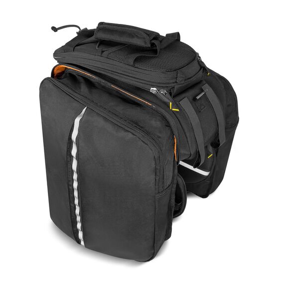 Wozinsky roomy bike carrier bag 35L (rain cover included) black (WBB19BK) - Smartphone Holders - Smartphones - Techbox