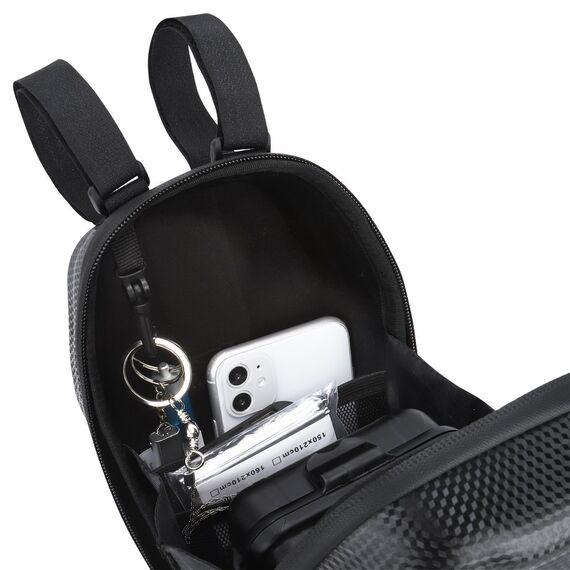 Wozinsky waterproof scooter handlebar bag 3l handlebar bag black (WSB4BK) | Techbox