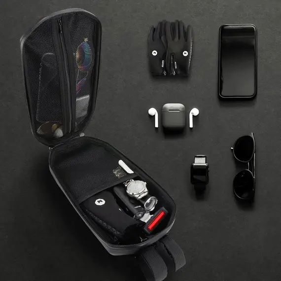 Wozinsky waterproof scooter handlebar bag 4l handlebar bag black (WSB2BK) | Techbox