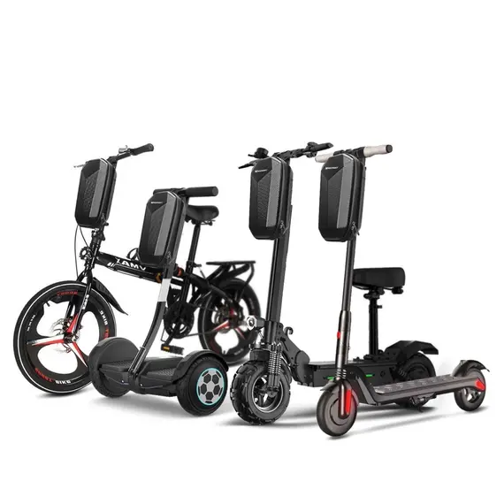 Wozinsky waterproof scooter handlebar bag 4l handlebar bag black (WSB2BK) | Techbox