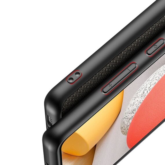Dux Ducis Fino case covered with nylon material for Samsung Galaxy A42 5G green - Samsung Cases - Cases - Techbox
