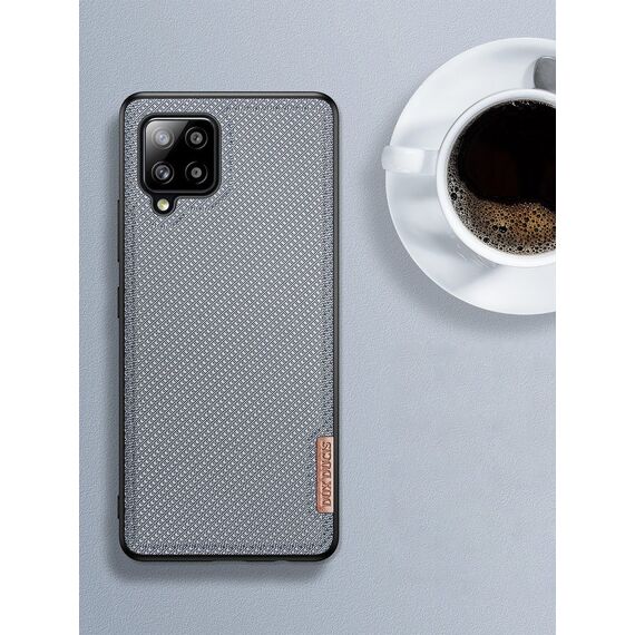 Dux Ducis Fino case covered with nylon material for Samsung Galaxy A42 5G green - Samsung Cases - Cases - Techbox