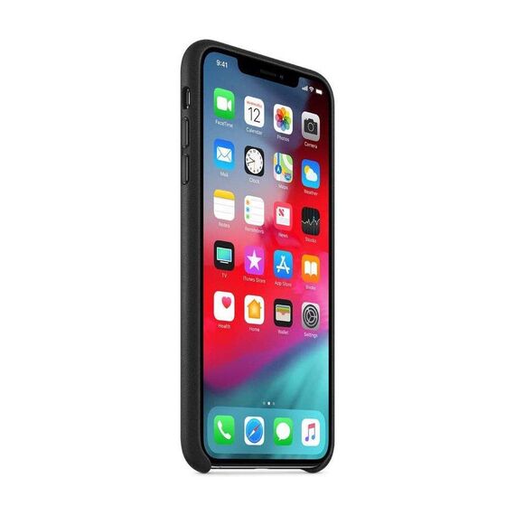 ECO Leather case cover for iPhone 12 Pro Max black | Techbox