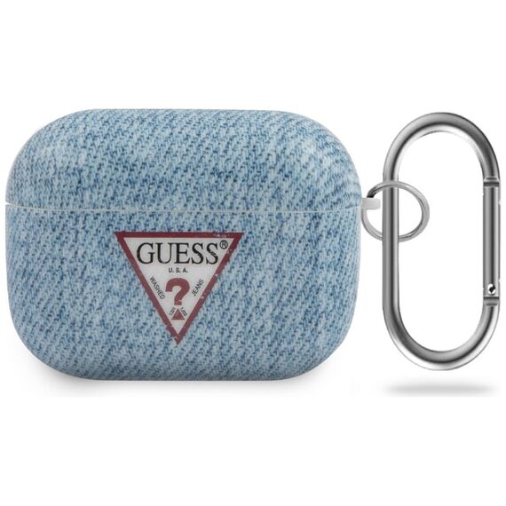 Guess GUACAPTPUJULLB AirPods Pro cover niebieski/light blue Jeans Collection - Smartphone Accessories - Cables & Accessories - Techbox