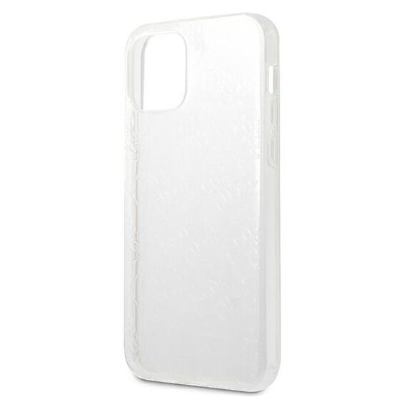 Guess GUHCP12M3D4GTR iPhone 12/12 Pro 6,1" transparent hardcase 4G 3D Pattern Collection - Apple Cases - Cases - Techbox