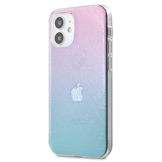 Guess GUHCP12S3D4GGBP iPhone 12 mini 5,4" niebiesko-rÃ³Å¼owy/blue&pink hardcase 4G 3D Pattern Collection - Apple Cases - Cases - Techbox