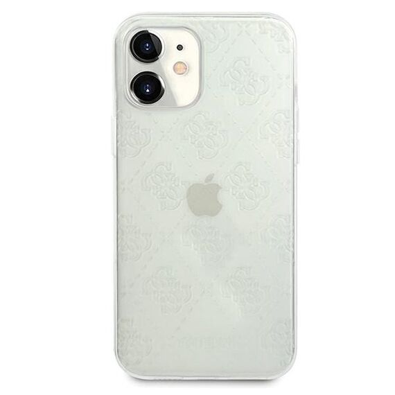 Guess GUHCP12S3D4GTR iPhone 12 mini 5,4" transparent hardcase 4G 3D Pattern Collection - Apple Cases - Cases - Techbox