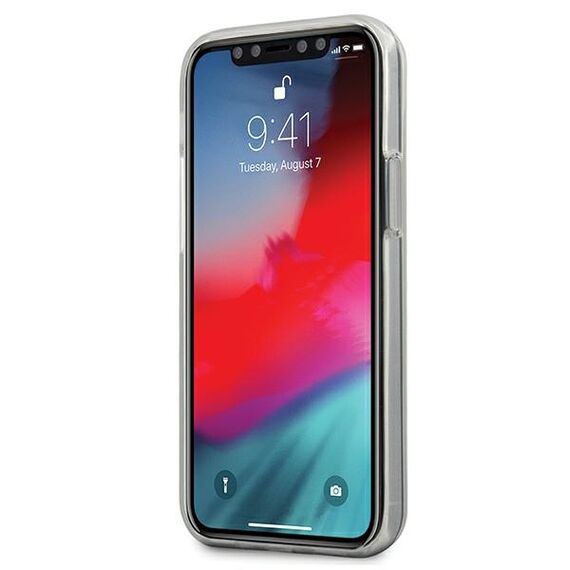 Guess GUHCP12S3D4GTR iPhone 12 mini 5,4" transparent hardcase 4G 3D Pattern Collection - Apple Cases - Cases - Techbox