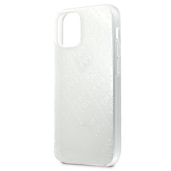 Guess GUHCP12S3D4GTR iPhone 12 mini 5,4" transparent hardcase 4G 3D Pattern Collection - Apple Cases - Cases - Techbox
