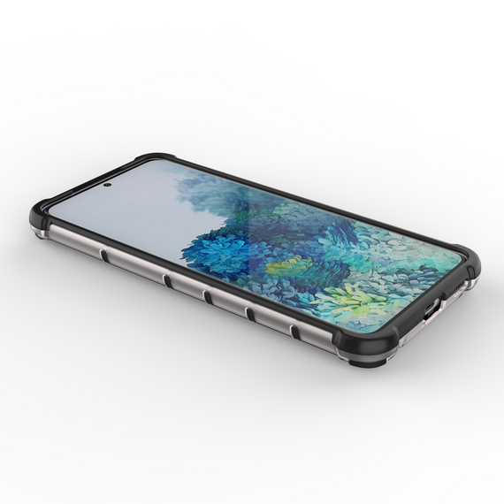 Honeycomb Case armor cover with TPU Bumper for Samsung Galaxy S21+ 5G (S21 Plus 5G) blue | Techbox