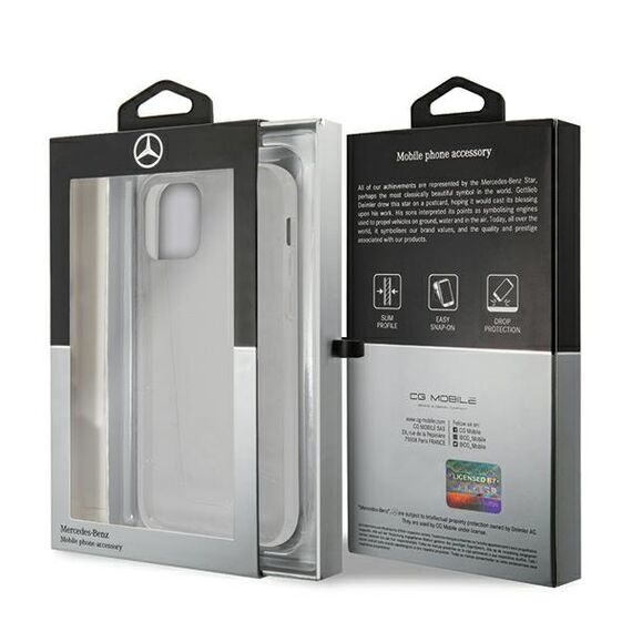 Mercedes MEHCP12LCLCT iPhone 12 Pro Max 6,7" clear hardcase Transparent Line | Techbox