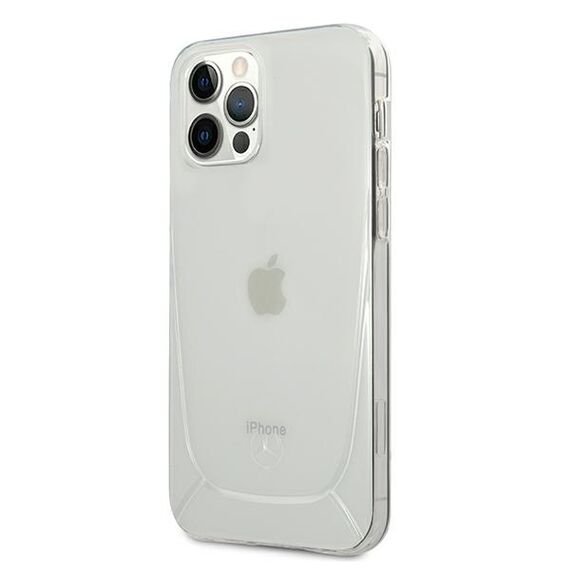 Mercedes MEHCP12MARCT iPhone 12/12 Pro 6,1" clear hardcase Transparent Line - Apple Cases - Cases - Techbox