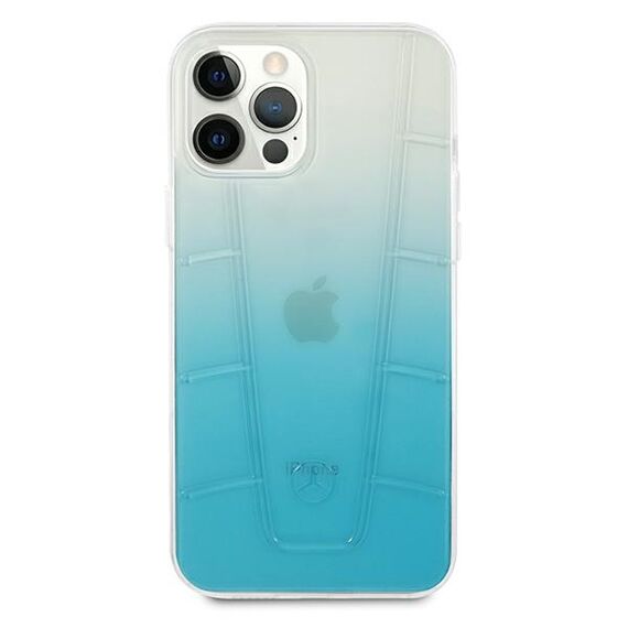 Mercedes MEHCP12MCLGBL iPhone 12/12 Pro 6,1" niebieski/blue hardcase Transparent Line | Techbox