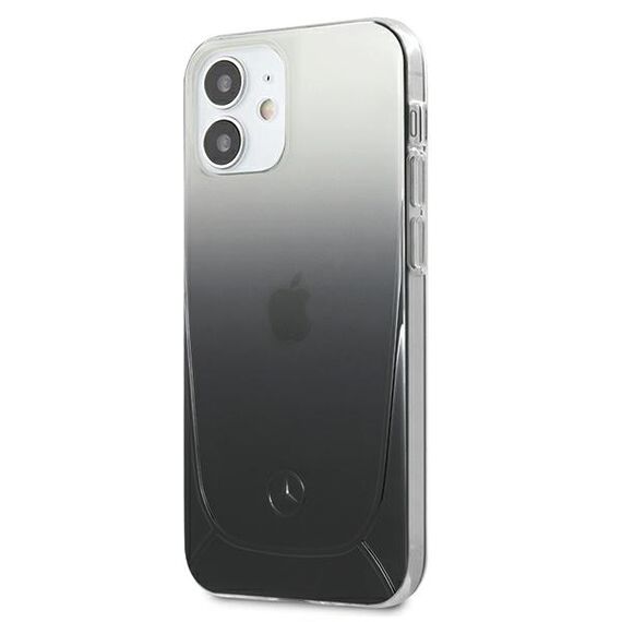 Mercedes MEHCP12SARGBK iPhone 12 mini 5,4" czarny/black hardcase Transparent Line | Techbox