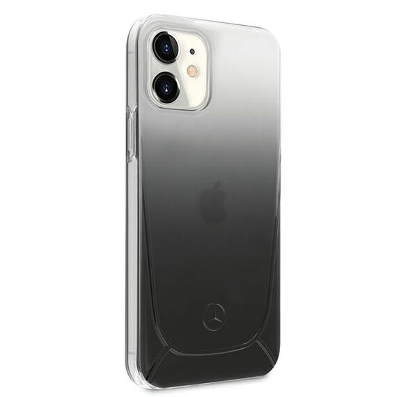 Mercedes MEHCP12SARGBK iPhone 12 mini 5,4" czarny/black hardcase Transparent Line | Techbox