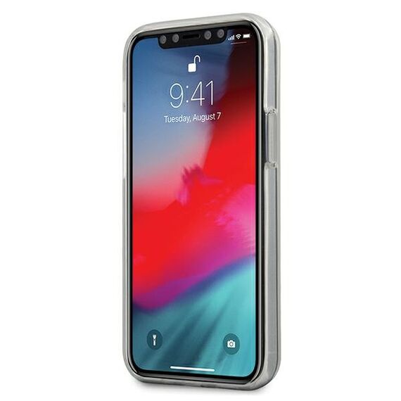 Mercedes MEHCP12SARGBK iPhone 12 mini 5,4" czarny/black hardcase Transparent Line | Techbox
