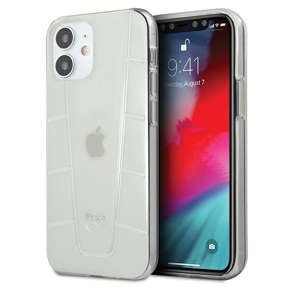 Mercedes MEHCP12SCLCT iPhone 12 mini 5,4" clear hardcase Transparent Line | Techbox