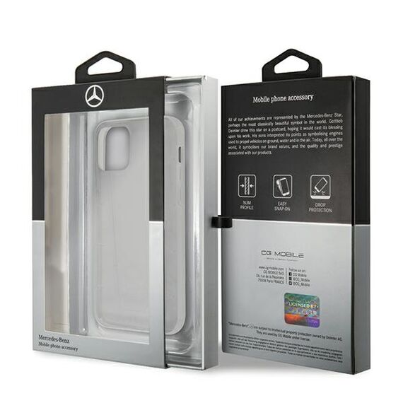 Mercedes MEHCP12SCLCT iPhone 12 mini 5,4" clear hardcase Transparent Line | Techbox