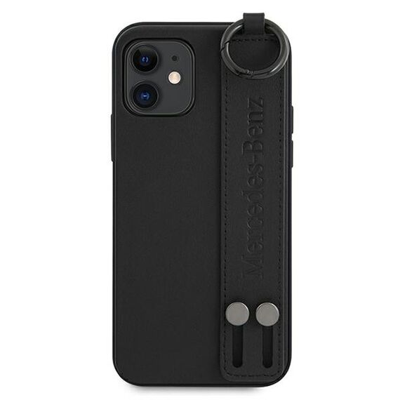 Mercedes MEHCP12SLSSBK iPhone 12 mini 5,4" czarny/black hardcase Strap Line | Techbox