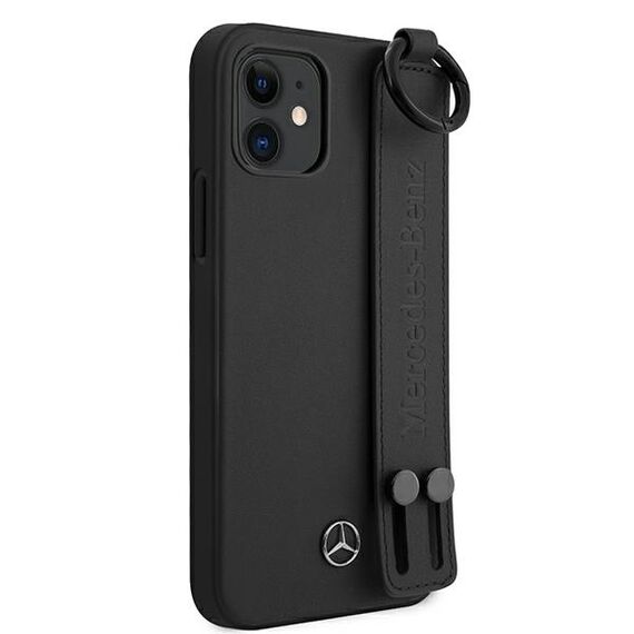 Mercedes MEHCP12SLSSBK iPhone 12 mini 5,4" czarny/black hardcase Strap Line | Techbox