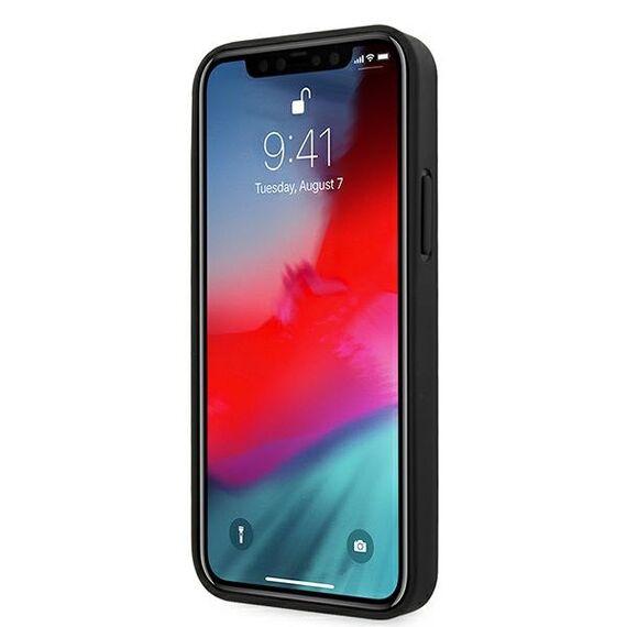 Mercedes MEHCP12SLSSBK iPhone 12 mini 5,4" czarny/black hardcase Strap Line | Techbox