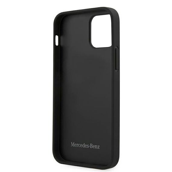 Mercedes MEHCP12SLSSBK iPhone 12 mini 5,4" czarny/black hardcase Strap Line | Techbox