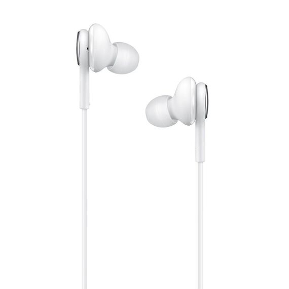 Samsung AKG wired in-ear headphones USB-C white (EO-IC100BWEGEU) | Techbox
