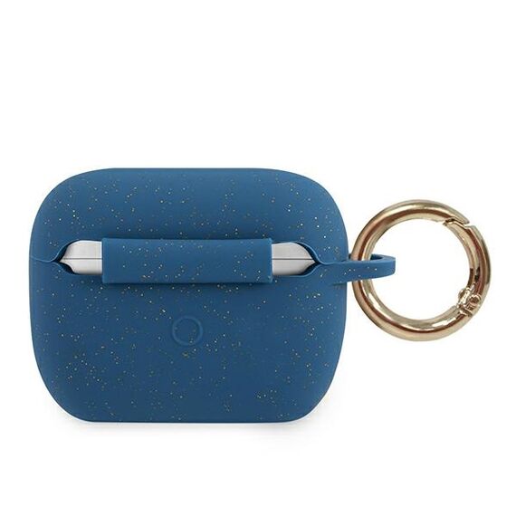 Guess GUACAPSILGLBL AirPods Pro cover niebieski/blue Silicone Glitter - Smartphone Accessories - Cables & Accessories - Techbox