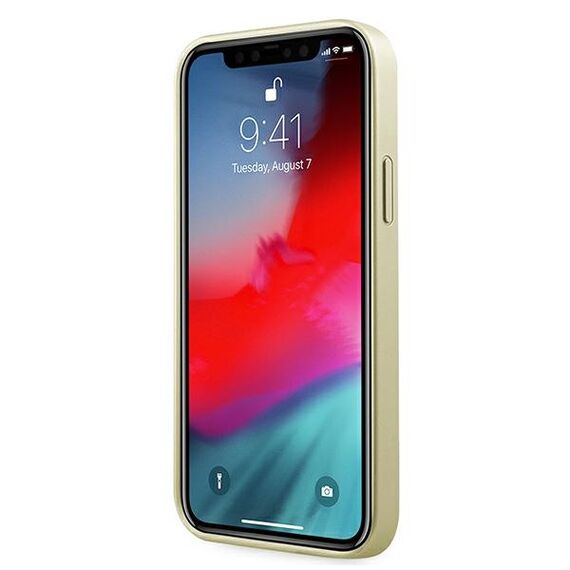 Guess GUHCP12LIGLGO iPhone 12 Pro Max 6.7" gold/gold hardcase Iridescent | Techbox